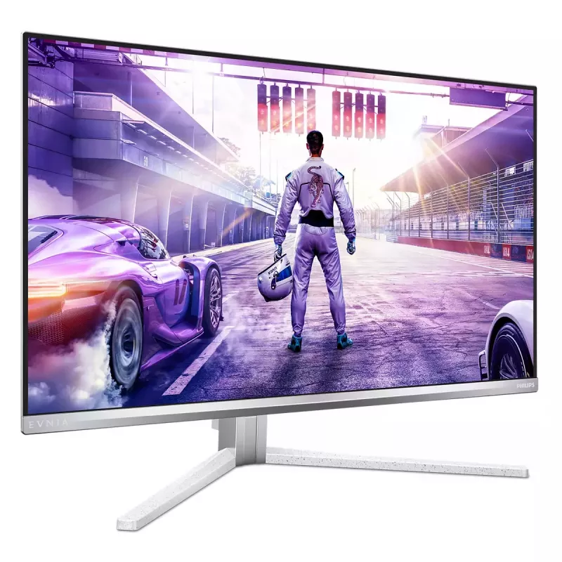 Philips Evnia 8000 27M2N8500/00 dators monitors 67,3 cm (26,5 collu) 2560 x 1440 pikseļi Quad HD QD-OLED Balts