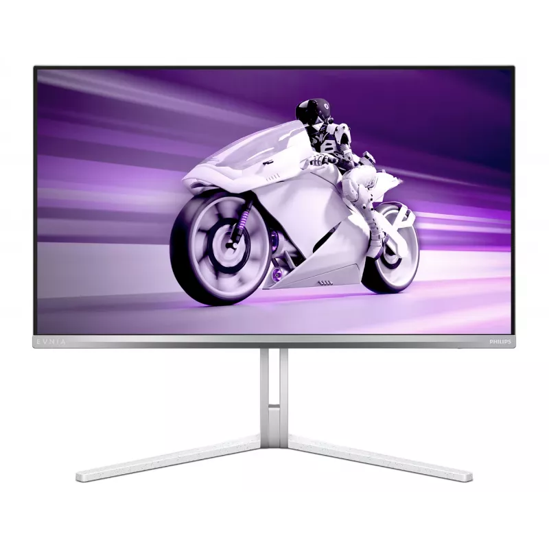 Philips Evnia 8000 27M2N8500/00 dators monitors 67,3 cm (26,5 collu) 2560 x 1440 pikseļi Quad HD QD-OLED Balts