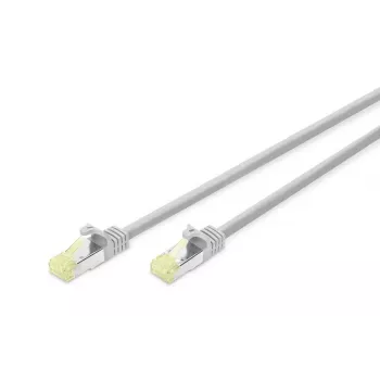 DIGITUS Component Level testēts Patch kabelis - CAT6a - S/FTP - Molded - 5m - Pelēks