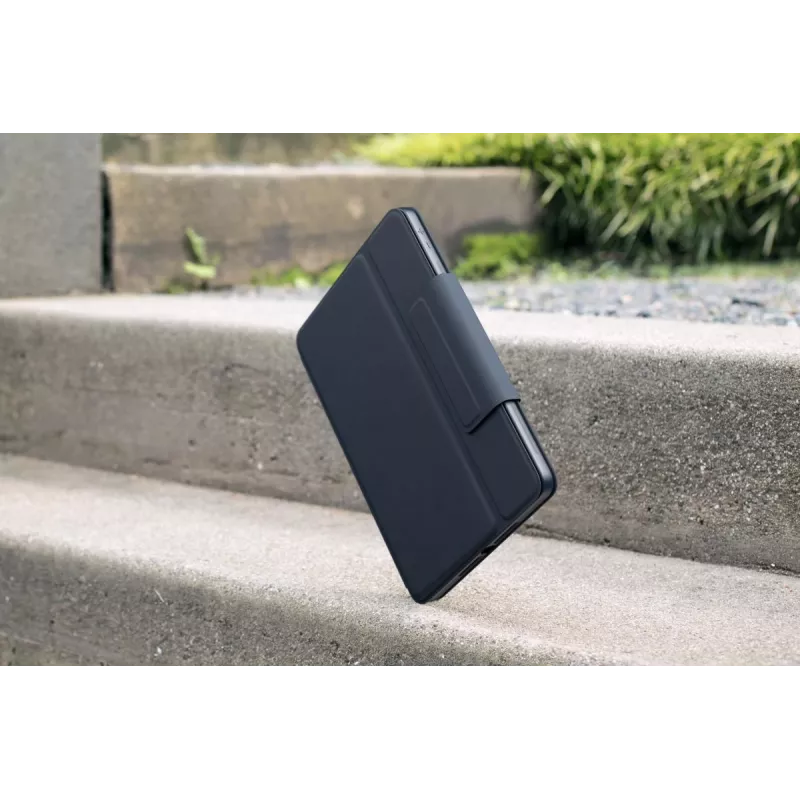 LOGITECH Rugged Combo 3 Classic Blue Deutsch — Aizsargmaciņš ar tastatūru iPad