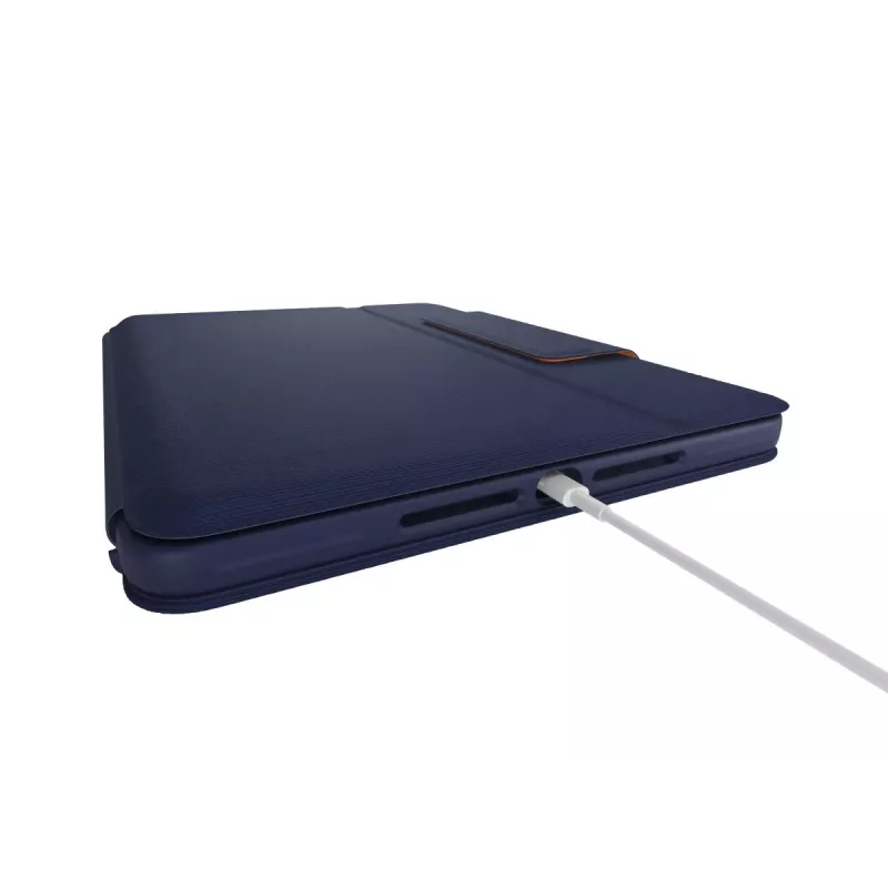 LOGITECH Rugged Combo 3 Classic Blue Deutsch — Aizsargmaciņš ar tastatūru iPad