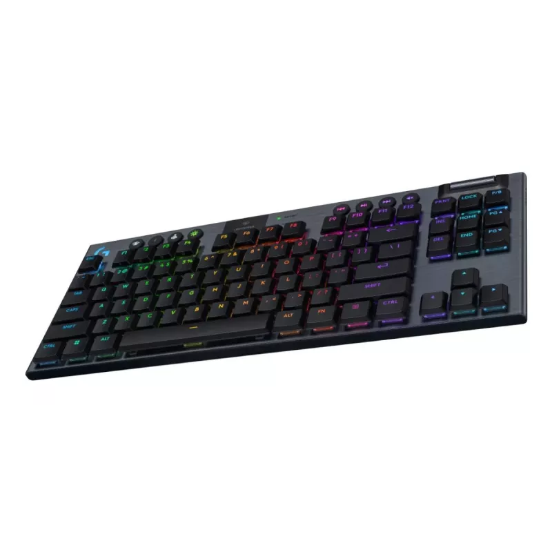LOGITECH G915 X Lightspeed TKL bezvadu spēļu tastatūra - Melna AZERTY Franču Tactile