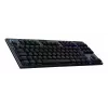 LOGITECH G915 X Lightspeed TKL bezvadu spēļu tastatūra - Melna AZERTY Franču Tactile