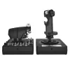 Logitech G X56 H.O.T.A.S. vadības kursts un gāzes svira (Saitek Pro Flight X56 Rhino), vadu USB, PC, melns