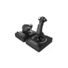 Logitech G X56 H.O.T.A.S. vadības kursts un gāzes svira (Saitek Pro Flight X56 Rhino), vadu USB, PC, melns