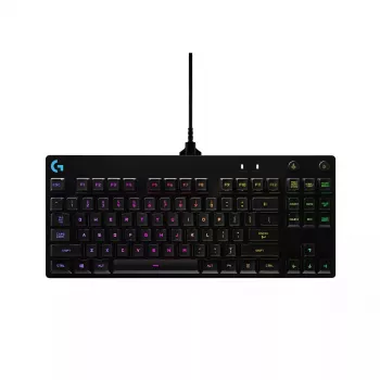 Mehāniskā spēļu tastatūra Logitech G PRO Tenkeyless RGB LED