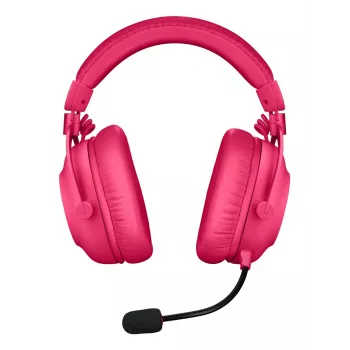 Logitech Pro X 2 Lightspeed Bezvadu Spēļu Austiņas - Rozā
