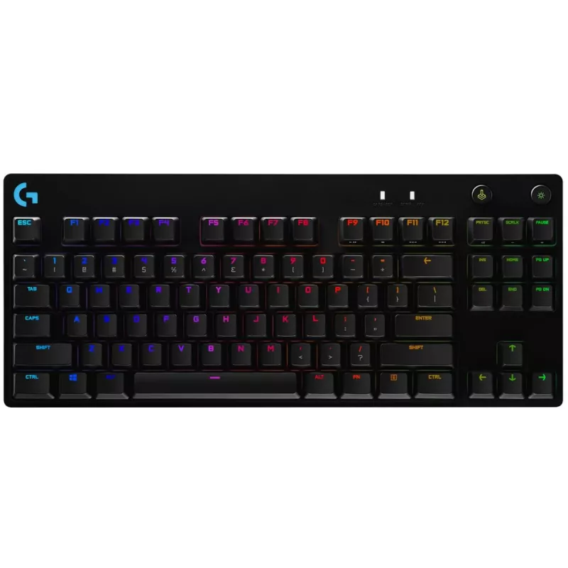 LOGITECH G Pro mehāniskā spēļu tastatūra melna Qwerty US/Int'l