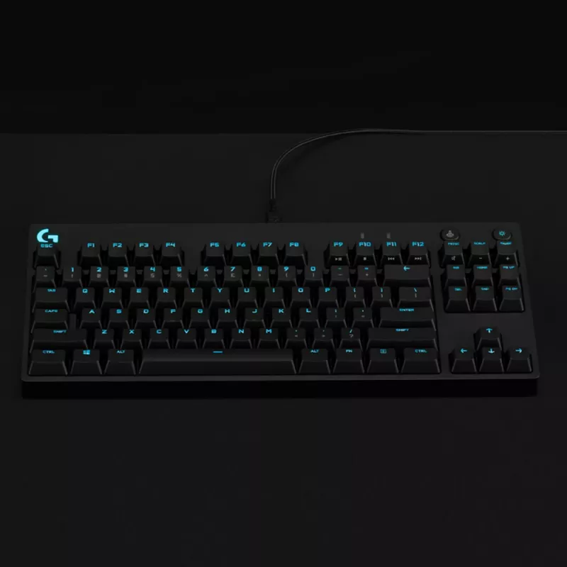 LOGITECH G Pro mehāniskā spēļu tastatūra melna Qwerty US/Int'l