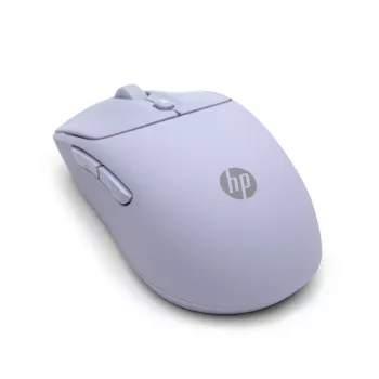 HP 400 Quiet Purple bezvadu pele, abpusēja, RF bezvadu + Bluetooth, 6000 DPI, Violeta