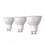 Philips Hue White ambience GU10 viedā prožektora spuldze (3 iepakojumā)
