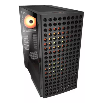 COUGAR Midi Tower korpuss Airface ECO, ARGB, Melns