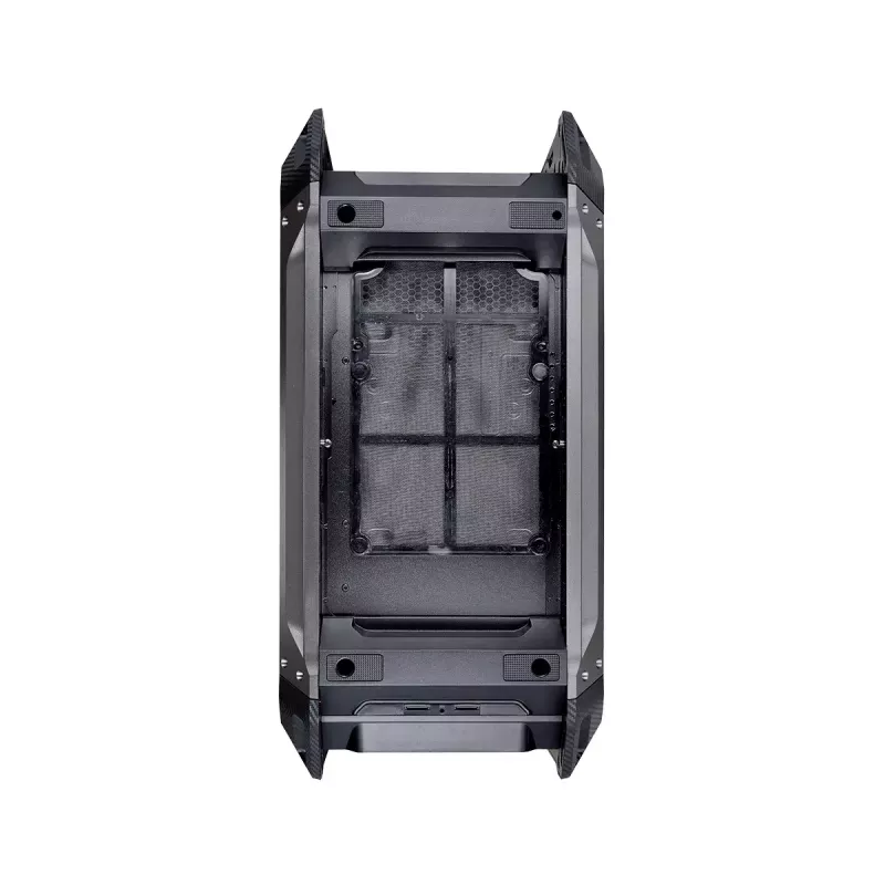 COUGAR Panzer Max-G Full Tower korpuss melns ar rūdīta stikla sānu paneli, 120/140 mm ventilatori