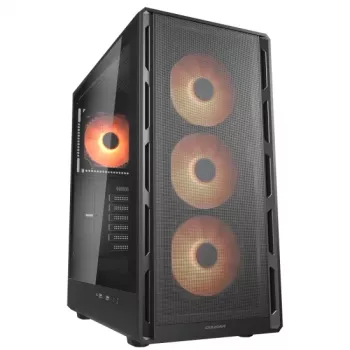 COUGAR Airface Pure PRO Midi Tower korpuss, ARGB, Melns