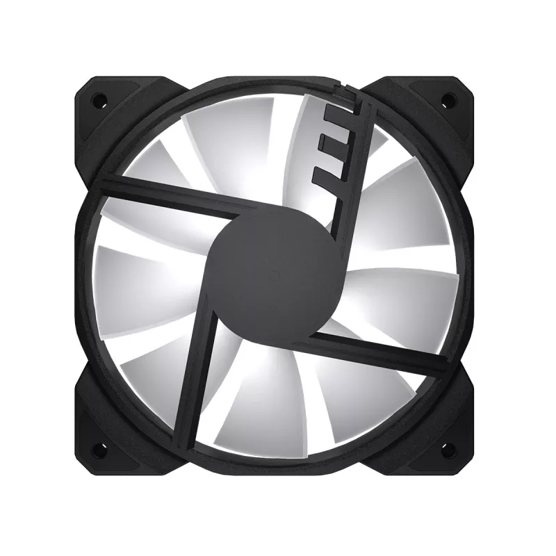 COUGAR MHP 120 ARGB, Melns (3 iepakojumā) - 120 mm korpusa ventilators