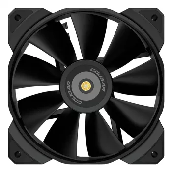 COUGAR MHP 120 korpusa ventilators, melns, 3 iepakojumā