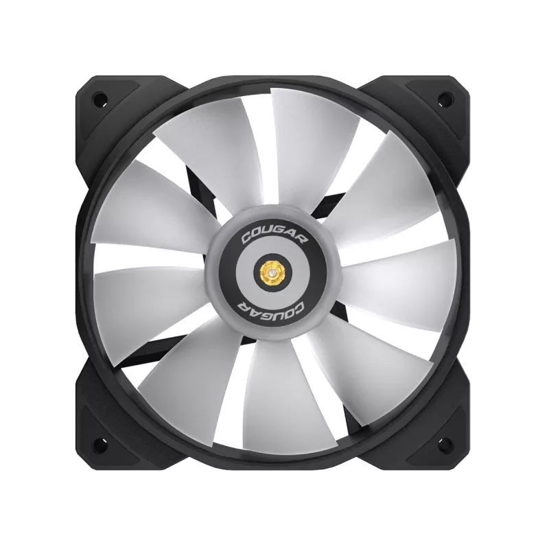 COUGAR MHP 120 ARGB, Melns - 120 mm datorsistēmas ventilators ar ARGB apgaismojumu