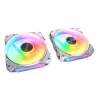 COUGAR Apolar 120 ARGB korpusa ventilators, balts, 12 cm