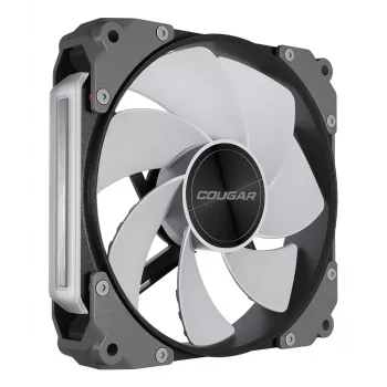 COUGAR Apolar 120 ARGB reversais ventilators, melns