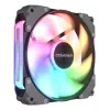 COUGAR Apolar 120 ARGB Reverse Blade datora korpusa dzesētājs CF-ARB12HB-RGB, 120 x 120 x 28 mm, 37,1 dB, melns