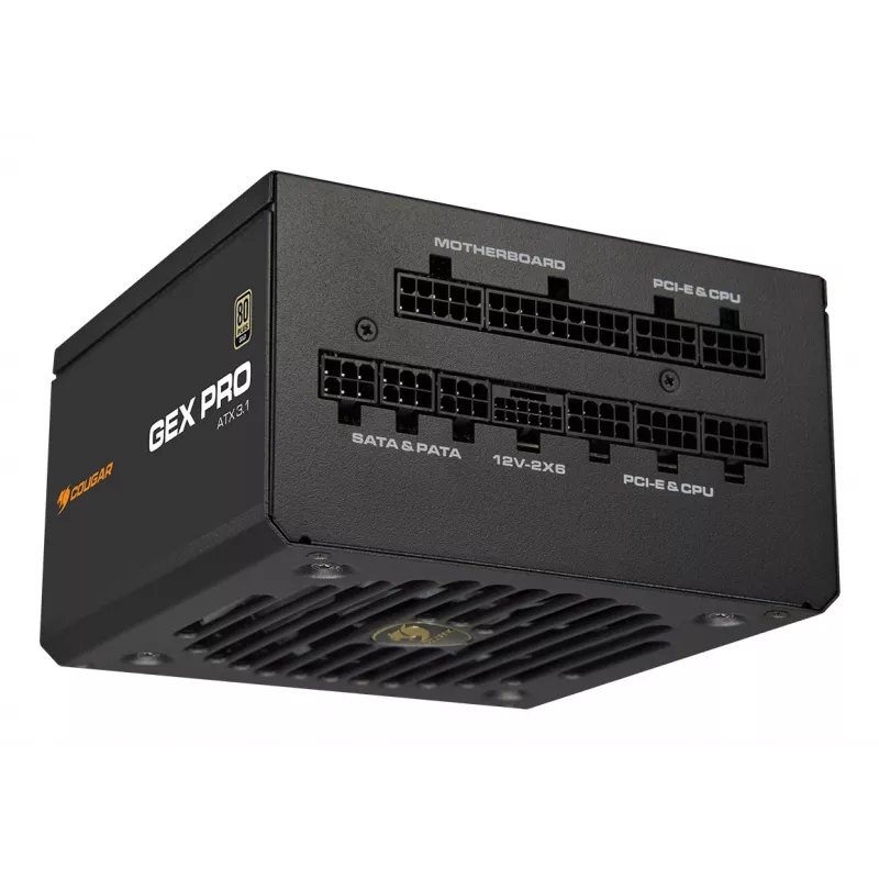 COUGAR GEX PRO 850W ATX3.1 / 80 Plus Gold / Modular barošanas bloks