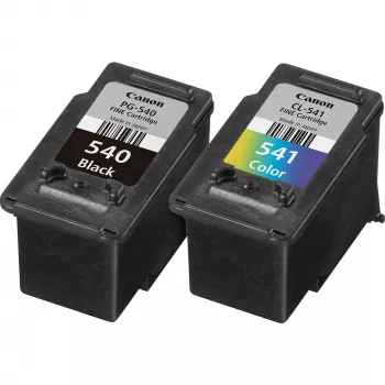 Kasetne Canon PG-540/CL-541 Melna Ciāna Magenta Dzeltena