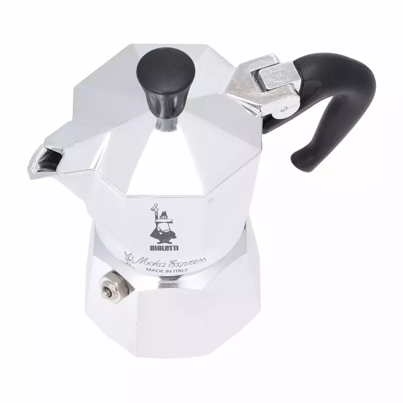 Moka kanna BIALETTI Moka Express alumīnija 2-tase (100 ml) melna