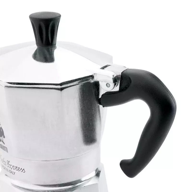 Moka kanna BIALETTI Moka Express alumīnija 2-tase (100 ml) melna