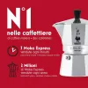 Moka kanna BIALETTI Moka Express alumīnija 2-tase (100 ml) melna