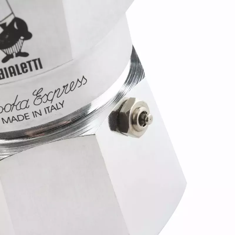 Moka kanna BIALETTI Moka Express alumīnija 2-tase (100 ml) melna