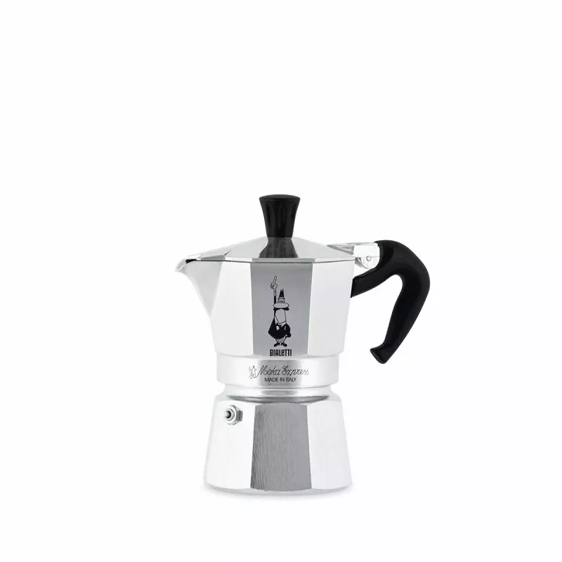 Moka kanna BIALETTI Moka Express alumīnija 2-tase (100 ml) melna