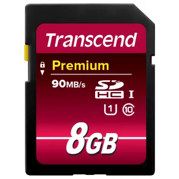 Atmiņas karte Transcend 8GB SDHC Class 10 UHS-I TS8GSDU1