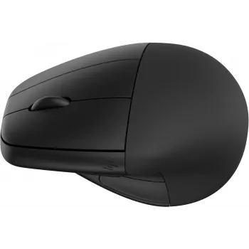 HP 920 Ergonomic vertikālā bezvadu pele, labā roka, Bluetooth + USB Type-A, 4000 DPI, melna