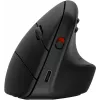 HP 920 Ergonomic vertikālā bezvadu pele, labā roka, Bluetooth + USB Type-A, 4000 DPI, melna