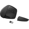 HP 920 Ergonomic vertikālā bezvadu pele, labā roka, Bluetooth + USB Type-A, 4000 DPI, melna