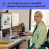HP 920 Ergonomic vertikālā bezvadu pele, labā roka, Bluetooth + USB Type-A, 4000 DPI, melna