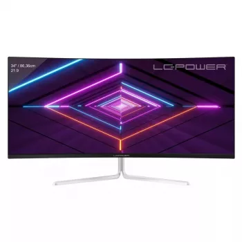 LC-Power LC-M34-UWQHD-100-C-V3 34 collu izliekts UltraWide QHD monitors