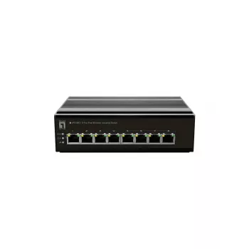 Nepārvaldāms slēdzis LevelOne IFS-0801 8 portu Fast Ethernet industriālais