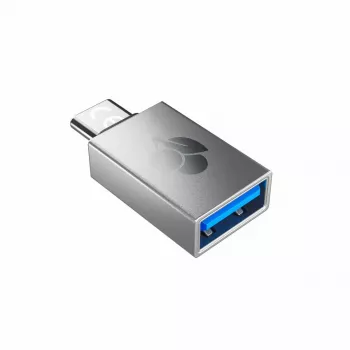 CHERRY 61710036 USB-A / USB-C adapteris sudraba krāsā