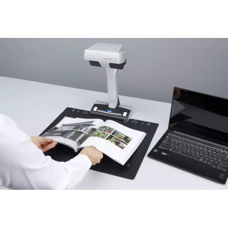 Ricoh ScanSnap SV600 Augšējā skeneris A3, melns/balts