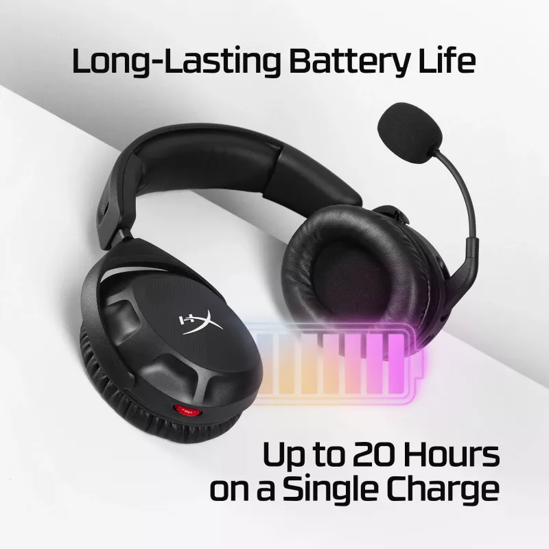 HyperX Cloud Stinger 2 Wireless - Bezvadu spēļu austiņas