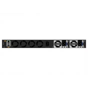 NETGEAR M4350-48G4XF pārvaldāms L3 slēdzis ar PoE, 48× Gigabit, 4× 10G SFP+, 1U melns