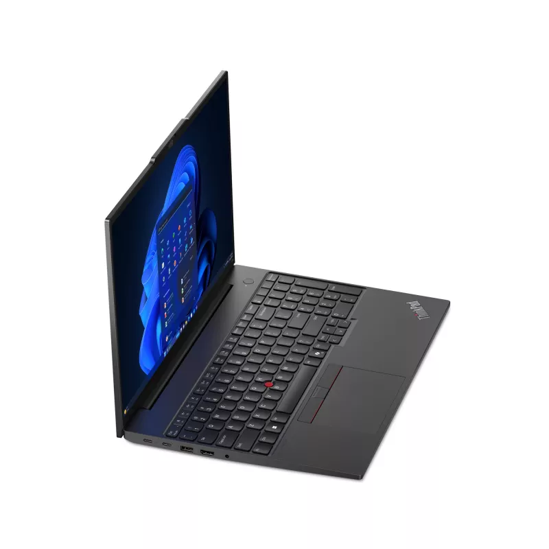 Lenovo ThinkPad E16 Gen 2 21MA001YGE portatīvais dators, Intel Core Ultra 5 125U, 40,6 cm (16 collu) WUXGA IPS 1920 x 1200, 16 GB DDR5-SDRAM, 512 GB SSD, Wi-Fi 6E, Windows 11 Pro, melnā krāsā