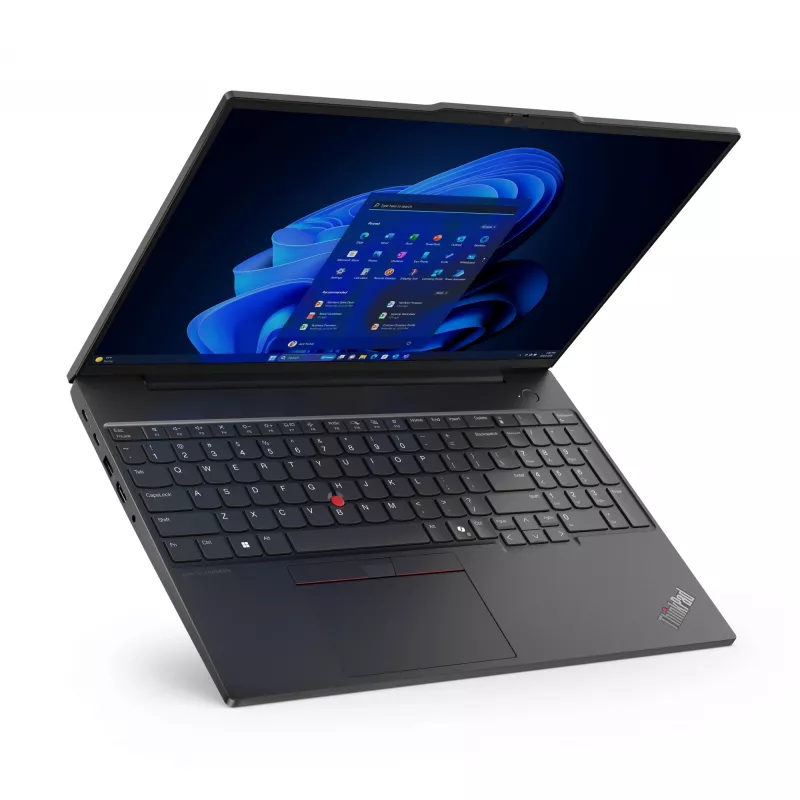 Lenovo ThinkPad E16 Gen 2 21MA001YGE portatīvais dators, Intel Core Ultra 5 125U, 40,6 cm (16 collu) WUXGA IPS 1920 x 1200, 16 GB DDR5-SDRAM, 512 GB SSD, Wi-Fi 6E, Windows 11 Pro, melnā krāsā