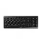 Contour Design Stream Wireless bezvadu tastatūra, universāla, RF Wireless + USB, QWERTY, ASV starptautiskais, melna