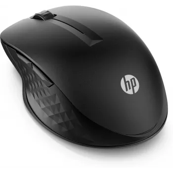 HP 430 Multi-Device bezvadu pele, abpusēja, optiskā, RF Wireless + Bluetooth, 1200 DPI, Melna