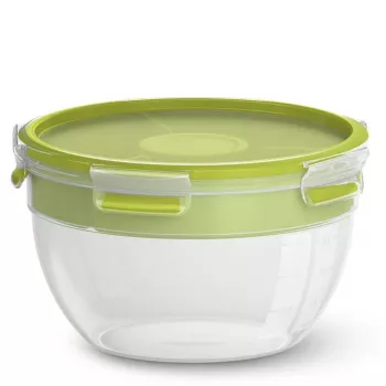 EMSA CLIP & GO Salātu bļoda XL apaļa 2.6 L (3 gab.)