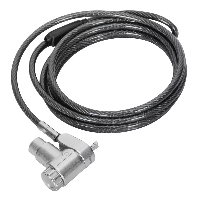 Targus ASP95MKGLX-25 Kabeļa slēdzene Sudraba 2m Atslēgas