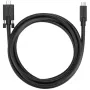 Targus ACC1122GLX USB-C kabelis 1,8 m, melns, USB 3.2 Gen 1