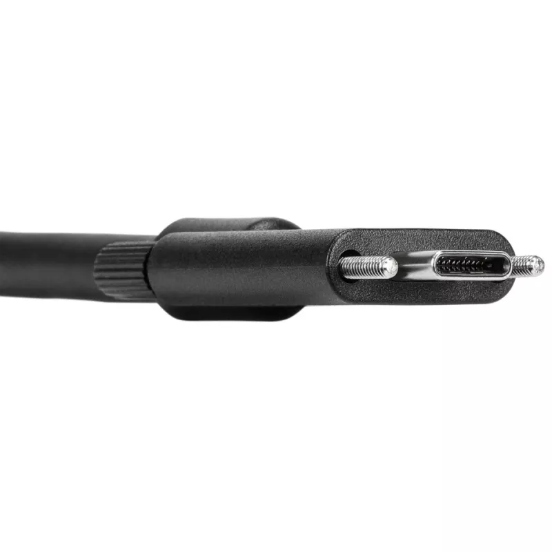 Targus ACC1122GLX USB-C kabelis 1,8 m, melns, USB 3.2 Gen 1